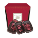 Choc & Plus med hindbær crunch 