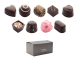 Fyldte mørke chokolader 